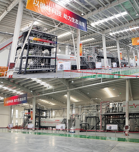 Instalação de demonstração de reciclagem de baterias de lítio da Jereh em Zhengzhou Instalação de demonstração de reciclagem de baterias de lítio da Jereh em Zhengzhou
