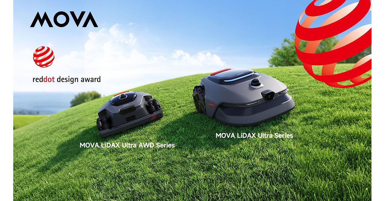 MOVA remporte le prix Red Dot Design 2026 pour ses tondeuses robotisées intelligentes et innovantes MOVA remporte le prix Red Dot Design 2026 pour ses tondeuses robotisées intelligentes et innovantes