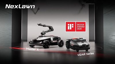 NexLawn Robotic Lawn Mowers Win the 2026 iF Design Awards NexLawn Robotic Lawn Mowers Win the 2026 iF Design Awards