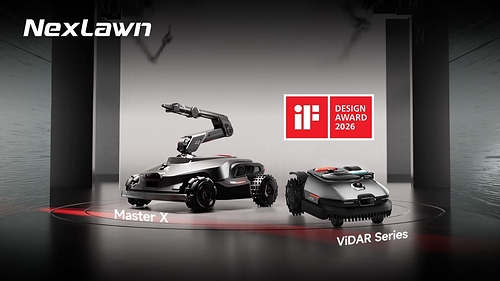 NexLawn Robotic Lawn Mowers Win the 2026 iF Design Awards This image opens in the lightbox