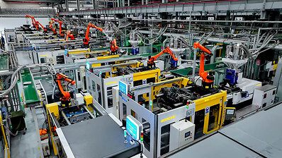 Full automation powered by KUKA robots at Midea Thailand Factory This image opens in the lightbox