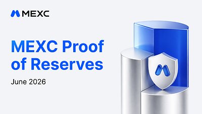 MEXC Releases June 2026 Proof of Reserves with 156.5% Average Reserve Ratio Across Major Assets This image opens in the lightbox