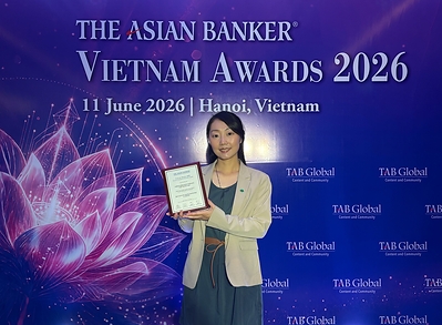 Cawangan Cathay United Bank Ho Chi Minh City Diiktiraf oleh The Asian Banker bagi Teknologi Pinjaman Pengguna