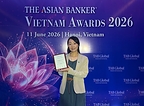 Cathay United Bank สาขาโฮจิมินห์ คว้ารางวัลจากเวที The Asian Banker ตอกย้ำความเป็นเลิศด้านเทคโนโลยีสินเชื่อรายย่อย