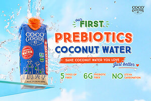 CocoGoodsCo Launches New Prebiotics Coconut Water: An Easy Upgrade To Everyday Hydration