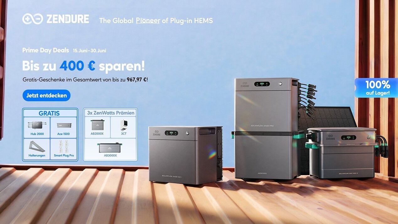 Zendure lanza el Prime Day 2026: ahorra hasta 400 € en el almacenamiento de energía SolarFlow