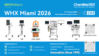 Following Participation in the AMCI International Critical Care Congress, Chenwei Medical Showcases Respiratory and Critical Care Innovations at WHX Miami 2026