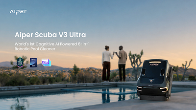 The Future of Pool Care Has Arrived with Aiper's Scuba V3 Ultra