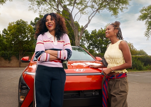 Regina Hall stars in Hyundai’s “Look At You Now” campaign for the 2026 Hyundai Kona. Photo credit: Juan Veloz/ATRBUTE. Regina Hall stars in Hyundai’s “Look At You Now” campaign for the 2026 Hyundai Kona. Photo credit: Juan Veloz/ATRBUTE.