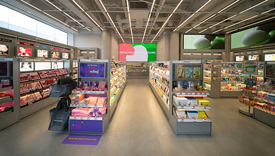 Interior front view of OLIVE YOUNG Century City