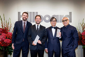 AVEX LEADERS KATSUMI KUROIWA AND BRANDON SILVERSTEIN HONORED WITH BILLBOARD'S "GLOBAL GROWTH AWARD"