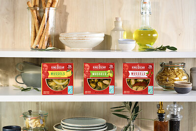 King Oscar debuts Premium Smoked Mussels in Extra Virgin Olive Oil, available in three flavors