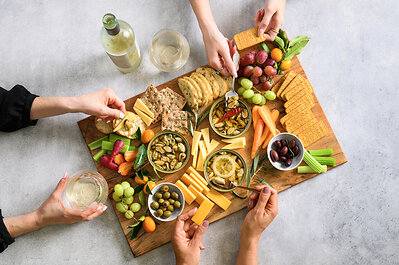 King Oscar Mussels Seacuterie Board
