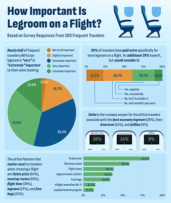 How Important is Legroom on a Flight?