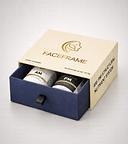 FaceFrame AM/PM Structural Support System — available exclusively at facefra.me.