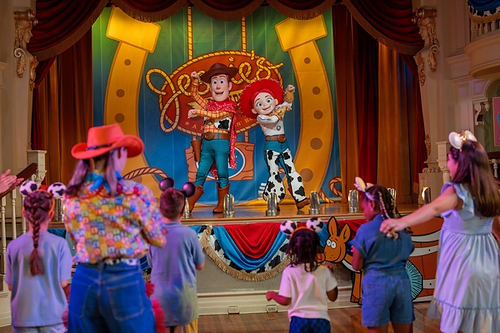 Disney Springs Resort Area Hotels announced they are stretching their special spring rate offer, starting at $99 per night plus tax, to book and stay now through July 30. Guests who book and stay will have the chance to experience Walt Disney World Resort's Cool KIDS' Summer including Jessie's Roundup: A Rip-Roarin' Review in Magic Kingdom. Photo Credit ©Disney. Disney Springs Resort Area Hotels announced they are stretching their special spring rate offer, starting at $99 per night plus tax, to book and stay now through July 30. Guests who book and stay will have the chance to experience Walt Disney World Resort's Cool KIDS' Summer including Jessie's Roundup: A Rip-Roarin' Review in Magic Kingdom. Photo Credit ©Disney.