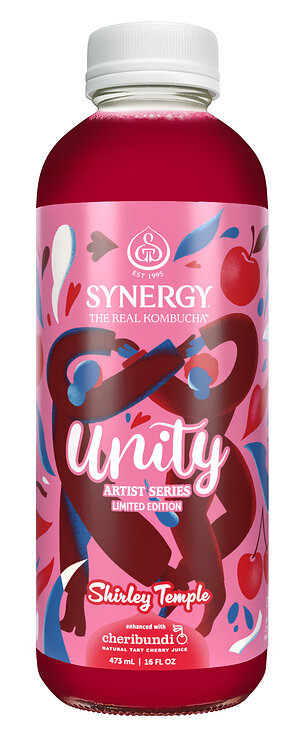 SYNERGY® The Real Kombucha Launches Latest UNITY Flavor, in Collaboration with Cheribundi Tart Cherry Juice