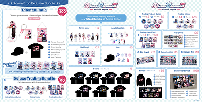 Inspired by a classic American diner, "Diner Caravan" features newly commissioned illustrations by acclaimed illustrator Shugao, reimagining seven hololive English talents in an original themed setting.