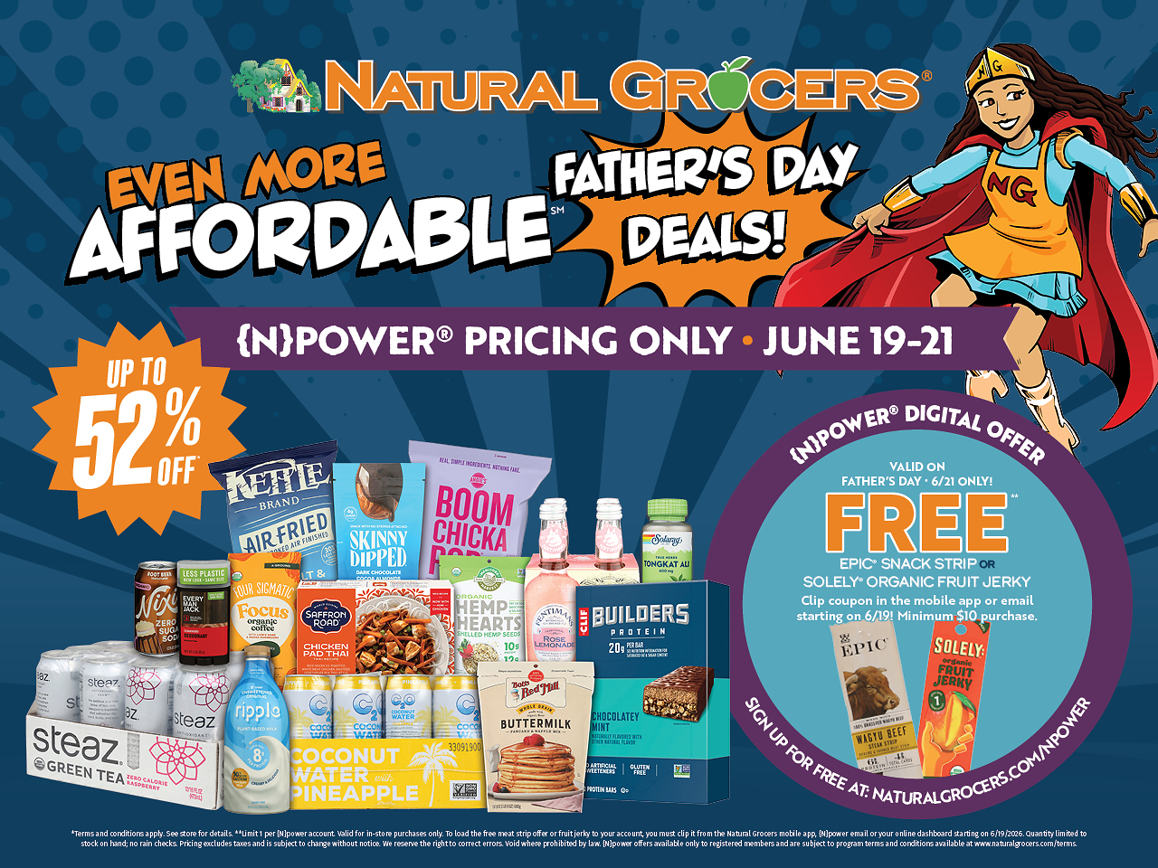 Natural Grocers® Celebrates Father's Day with Limited-Time Deals and Summer Savings, June 19-21, 2026