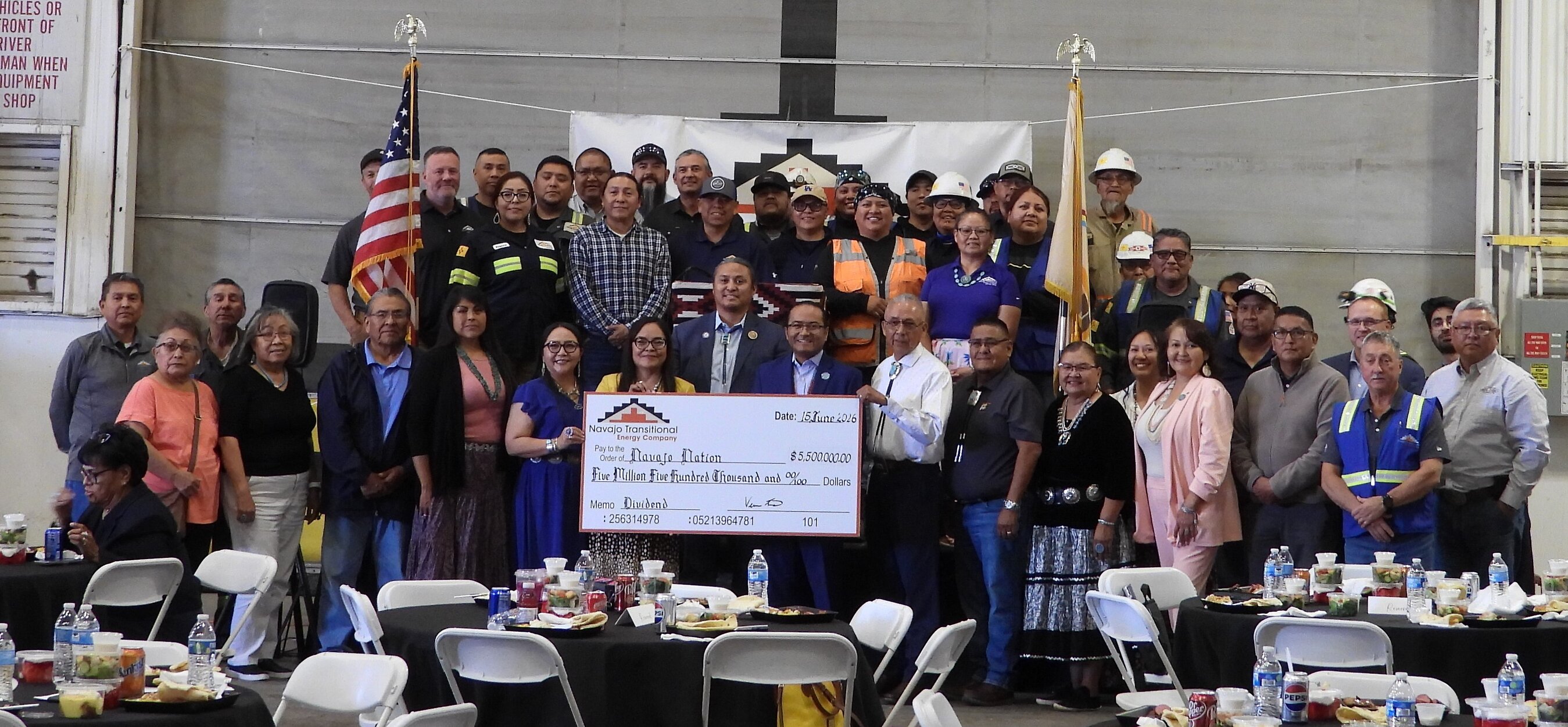 NTEC Dividend Check Presentation