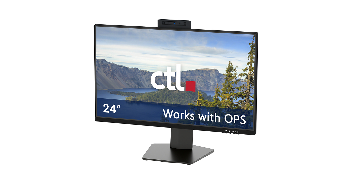 CTL Launches New OPS Desktop Monitor Alongside New CTL All-in-One Computers with ChromeOS