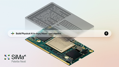 Introducing Palette Neat, the industry’s first agentic environment for physical AI, slashing development timelines from months to days, and even hours. Together with the production-ready, pin-compatible Modalix SoM, this co-optimized platform dismantles the barriers to scaling physical AI.