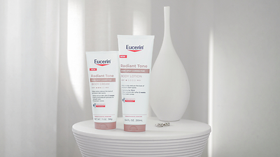 Eucerin’s new Radiant Tone Body Cream and Lotion.