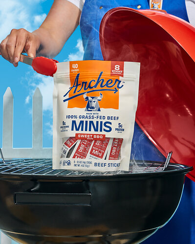Archer Sweet BBQ Beef Mini Sticks