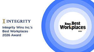 Inc. Names Integrity as One of America's Best Workplaces for the Second Year in a Row