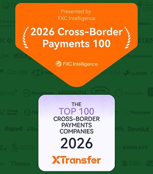 XTransfer named to FXC Intelligence's 2026 Cross-Border Payments 100 for the Second Consecutive Year