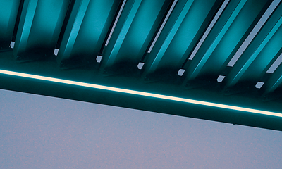 FlexPatio Power+ Louvred Pergola - LED