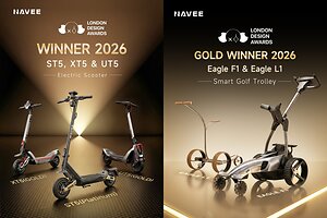 NAVEE Recognised with Multiple Awards at London Design Awards for Design and Innovation