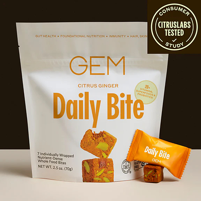GEM Launches GEM Daily Bite Product Featuring Earthlight® Whole Food Vitamin D Nationwide at Sprouts Farmers Markets, Bringing Whole Food Nutrition to the Vitamin Aisle