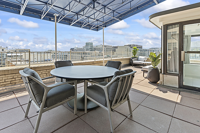 The Presidential Fireworks Booking Package allows guests to enjoy this year's fireworks display from the comfort of the expansive balcony of the Presidential Suite - with views facing in the direction of the National Mall. 