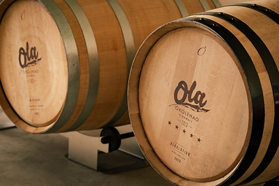Ocean Aged, rotating oak cask