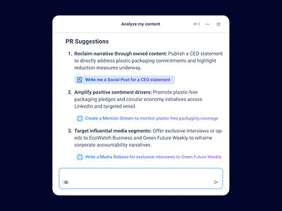 AI Coverage Analysis provides tailored recommendations to act with confidence and amplify coverage. AI Coverage Analysis provides tailored recommendations to act with confidence and amplify coverage.