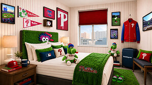 Phillies Mascot Hosts New MLB All-Star Week Stay on Booking.com: The Phanatic's Phantastic Pad