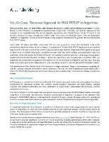 Vicuña Corp. Receives Approval for RIGI PEELP in Argentina