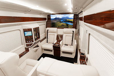The Imperial's Partition with QLED Display and VIP Cabin