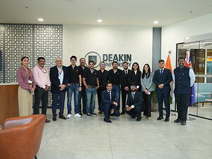 Global Analytics and Cyber Security Talent in Demand as NAB and Adani Recruit Deakin GIFT City Campus Students