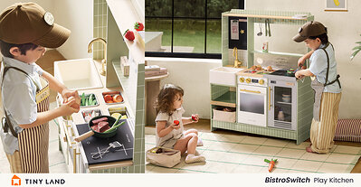 BistroSwitch Play Kitchen Lifestyle Image