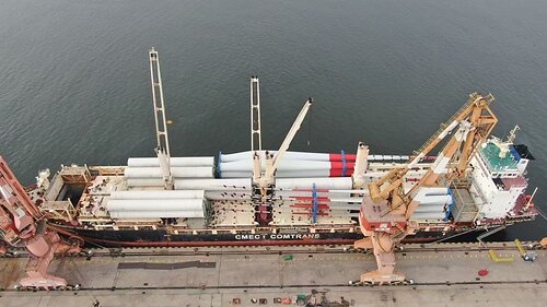 Core Equipment for First Wind Project Shipping to Chile This image opens in the lightbox