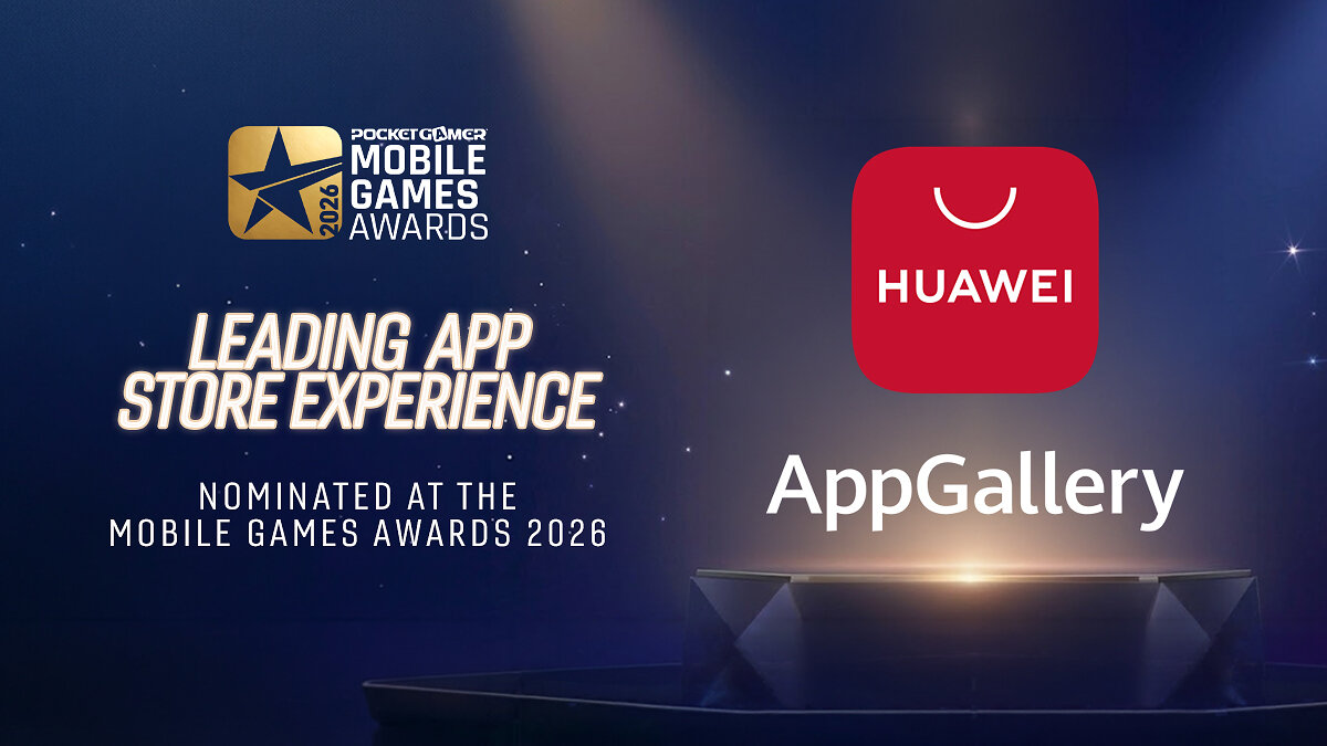Huawei AppGallery shortlisted for Leading App Store Experience at Pocket Gamer Mobile Games Awards 2026