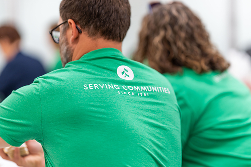 Volunteers at Associated Bank's 2025 Day of Service.