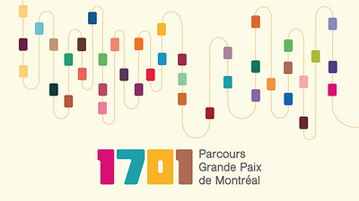 Pointe-à-Callière / commémorations du 325e anniversaire de la Grande Paix de Montréal de 1701.