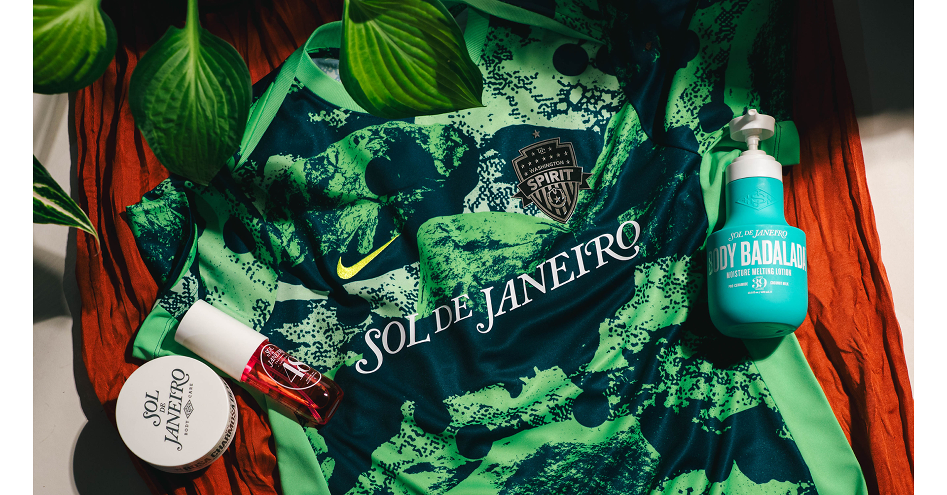 Sol de Janeiro Enters the World of Soccer as the Official Body Care and Celebration Partner of the Washington Spirit