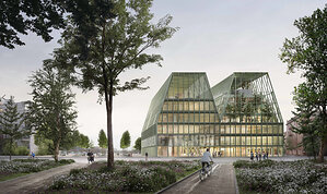 European Library of Information and Culture Built on Penetron Concrete Durability