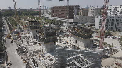 Protected by a crystalline formation: PENETRON ADMIX was added to the BEIC’s foundation slab and below-grade retaining walls to resist high groundwater levels and the resulting corrosion.