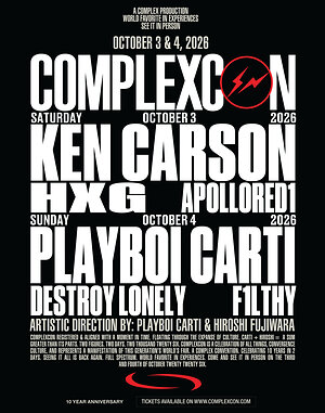 00pium Takes Over ComplexCon 2026 as Playboi Carti and Ken Carson Headline the Festival's 10-Year Anniversary in Los Angeles
