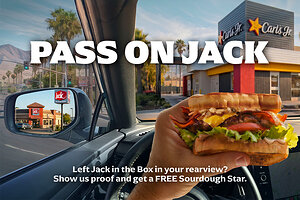 Carl's Jr.® Dares Road Trippers to "Pass on Jack" This Summer